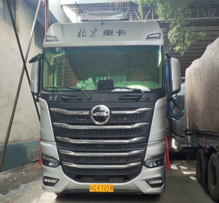 開著北京重卡出國門 卡友單永進:這臺車選對了!